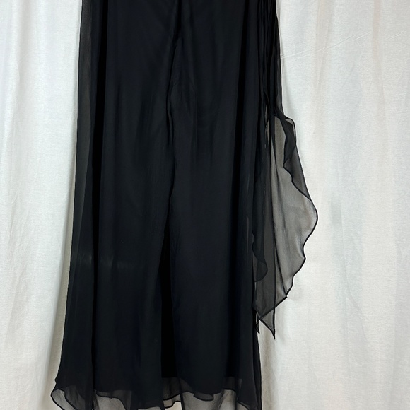 Cache Black Wide Leg Jumpsuit with Timeless Elegance - Picture 2 of 2
